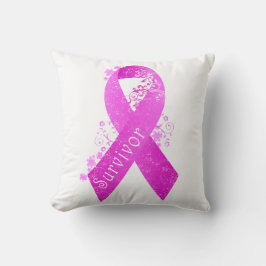 Borstkanker Overlevende Vintage Kussen