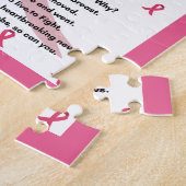 BORSTKANKER OVERLEVENDE Wall Art Legpuzzel (Zijkant)