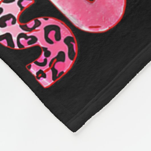 Borstkanker Overlevende Zwarte Vrouwen Afro-Afrika Fleece Deken (Hoek)