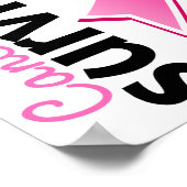 Borstkanker Overleving 19 Poster (Hoek)