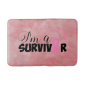 Borstkanker Overleving Badmat (Voorkant)