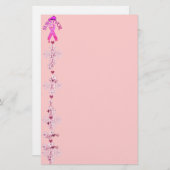 Borstkanker Overleving Briefpapier (Voorkant / Achterkant)