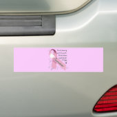 Borstkanker Overleving Bumpersticker (Op auto)