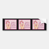Borstkanker Overleving Bumpersticker (Voorkant)