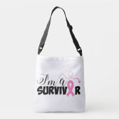Borstkanker Overleving Crossbody Tas (Achterkant)