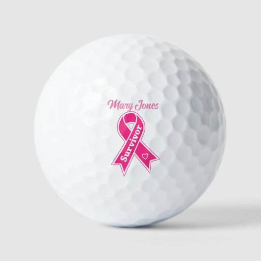 Borstkanker Overleving Golfballen (Voorkant)