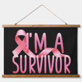Borstkanker Overleving Hangend Wandkleed (Voorkant)
