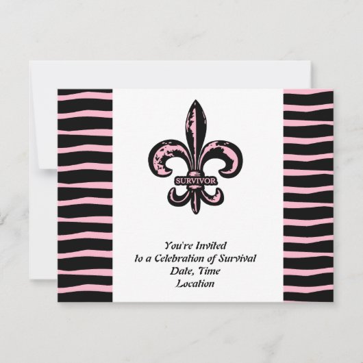 Borstkanker Overleving Kaart (Voorkant)