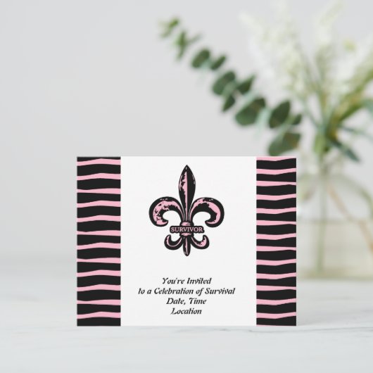 Borstkanker Overleving Kaart (Staand voorkant)