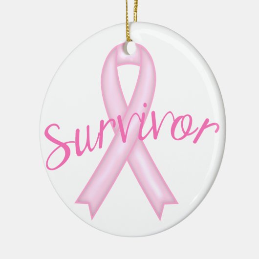 Borstkanker Overleving Keramisch Ornament (Links)