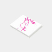Borstkanker Overleving Post-it® Notes (Schuin)