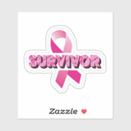 Borstkanker Overleving Sticker