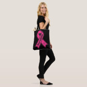 Borstkanker Overleving Tote Bag (Op model)