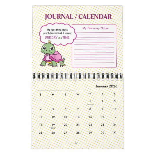 Borstkanker OverlevingRecoveryQuotes/Notes Journal Kalender (Jan 2026)