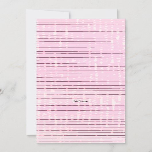 Borstkanker Overlevingsfeest Kaart (Achterkant)