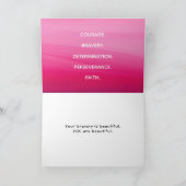 Borstkanker Overlevingsgezwel Je bent een mooie Ka Kaart (Binnen)