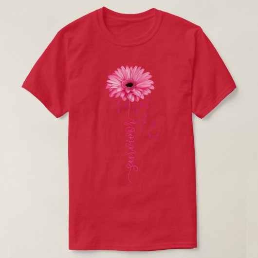 Borstkanker Overlevingsgezwel Lint Borstkanker T-shirt (Design voorkant)