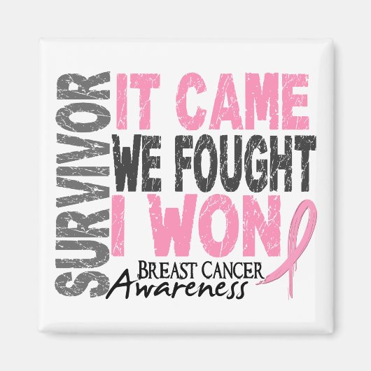 Borstkanker Overlevingskans die we vonden dat ik w Magneet (Voorkant)