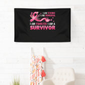 Borstkanker Overlevingsmaand ondersteuning borstka Spandoek (Insitu)