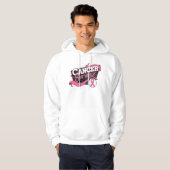 Borstkanker Overlevingspanner Hoodie (Voorkant volledig)