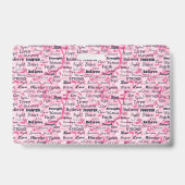 Borstkanker Overlevingsvoorlichting Badge (Achterkant)