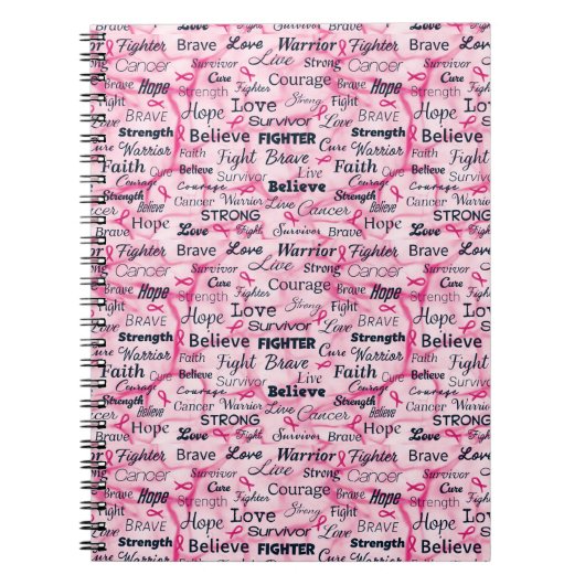 Borstkanker Overlevingsvoorlichting Notitieboek (Voorkant)