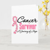 Borstkanker Overlevingsvoorlichting Reibbel Kaart (Gele Bloem)