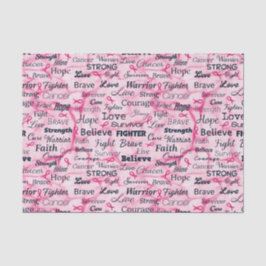 Borstkanker Overlevingsvoorlichting Tissuepapier