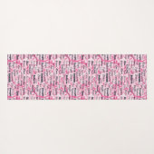 Borstkanker Overlevingsvoorlichting Yogamat (Achterkant (horizontaal))