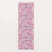 Borstkanker Overlevingsvoorlichting Yogamat (Achterkant)