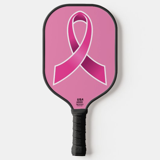 Borstkanker Pickleball Paddle (Achterkant)