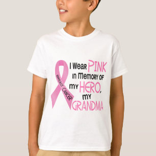 Borstkanker PINK IN GEHEUGEN VAN MIJN GRANDMA 1 T-shirt