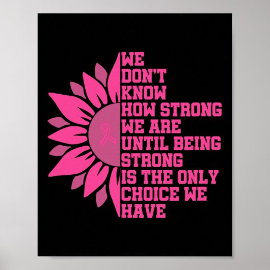 Borstkanker Poster (Voorkant)