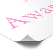 Borstkanker Poster (Hoek)