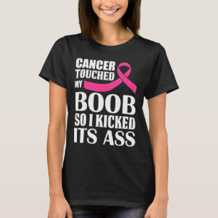 Borstkanker raakte mijn borst, dus ik schopte het t-shirt