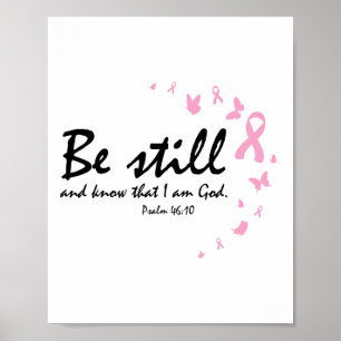 Borstkanker Religieuze Christelijke geschenken Poster