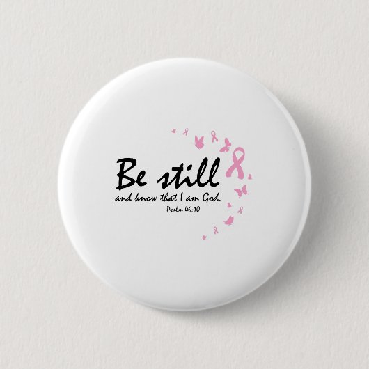 Borstkanker Religieuze Christelijke geschenken Ronde Button 5,7 Cm (Voorkant)