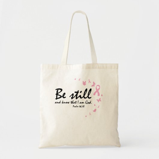 Borstkanker Religieuze Christelijke geschenken Tote Bag (Voorkant)