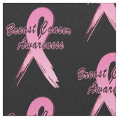 Borstkanker Ribbon of Hope Stof (Close Up)