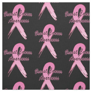 Borstkanker Ribbon of Hope Stof