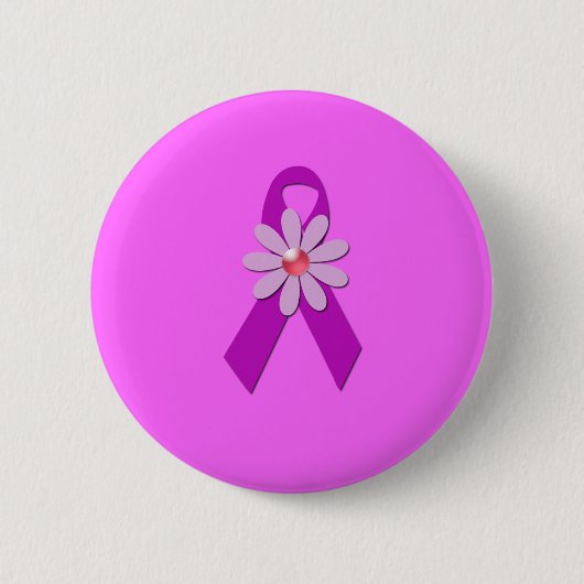 Borstkanker Ronde Button 5,7 Cm (Voorkant)