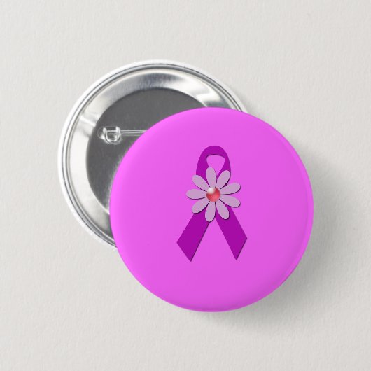 Borstkanker Ronde Button 5,7 Cm (Voorkant /achterkant)