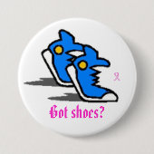 borstkanker ronde button 7,6 cm (Voorkant)