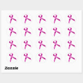 Borstkanker Ronde Sticker (Vel)