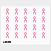 Borstkanker Ronde Sticker (Vel)