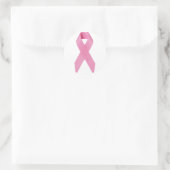 Borstkanker Ronde Sticker (Tas)