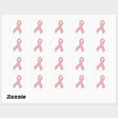 Borstkanker Ronde Sticker (Vel)