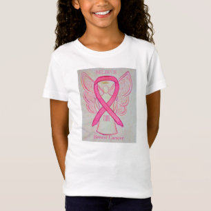 Borstkanker Roze bewustzijn Ribbon Angel Shirt