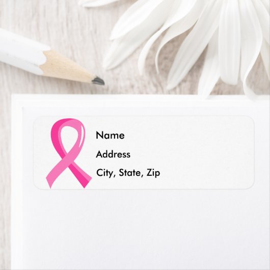 Borstkanker Roze lint 3 Etiket (Insitu)