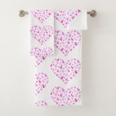 Borstkanker Roze Lint Bad Handdoek (Insitu)